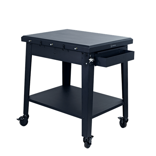 Mesa Pizzaiolo Extensível com Suporte para Fornos de Bancada
