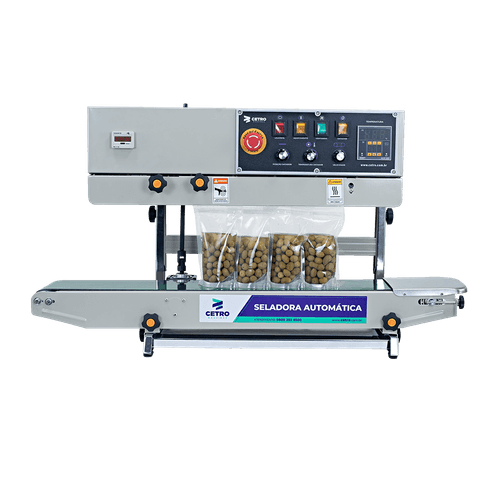 Seladora Automática Contínua Vertical e Horizontal com Datador CASM 1000