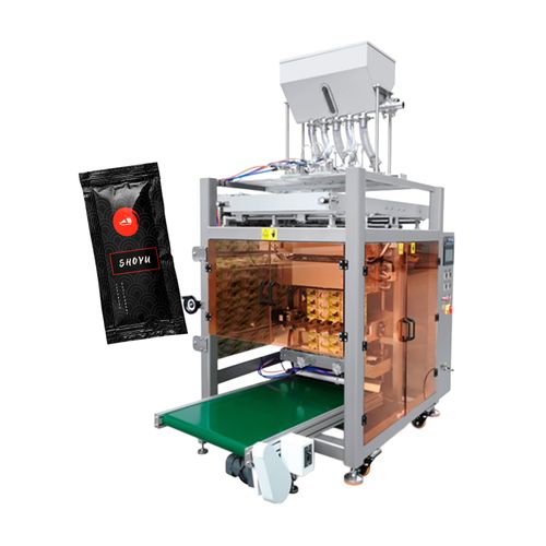 Empacotadora Automática de Sachês 4 Soldas com Múltiplas Pistas CAPM 1080 4S VP-50 4L