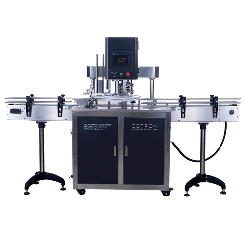 Recravadora Automática em Linha para Tampas Metálicas CCBM A-82 CS