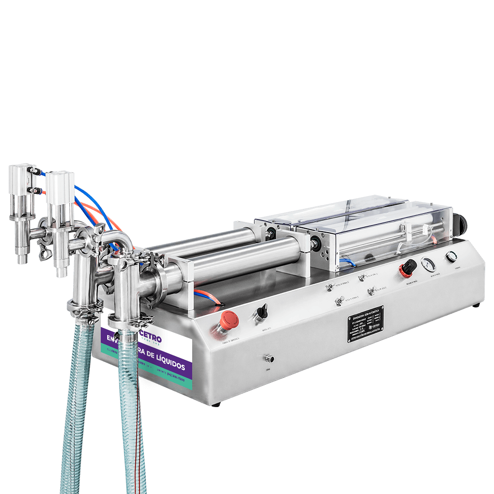 Envasadora de Líquidos 100 - 1000ml com 2 Bicos CSFM L-1000 2NP - imagem 1