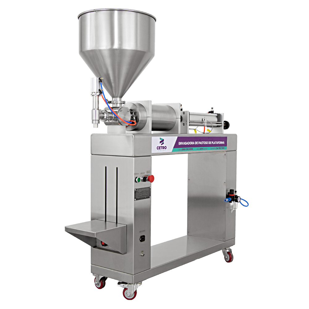 Envasadora de Pastosos 1000 - 5000ml de Plataforma CSFM P-5000 PC - imagem 1