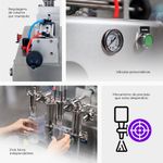 Envasadora de Liquidos 10 - 100ml com Dois Bicos - 2