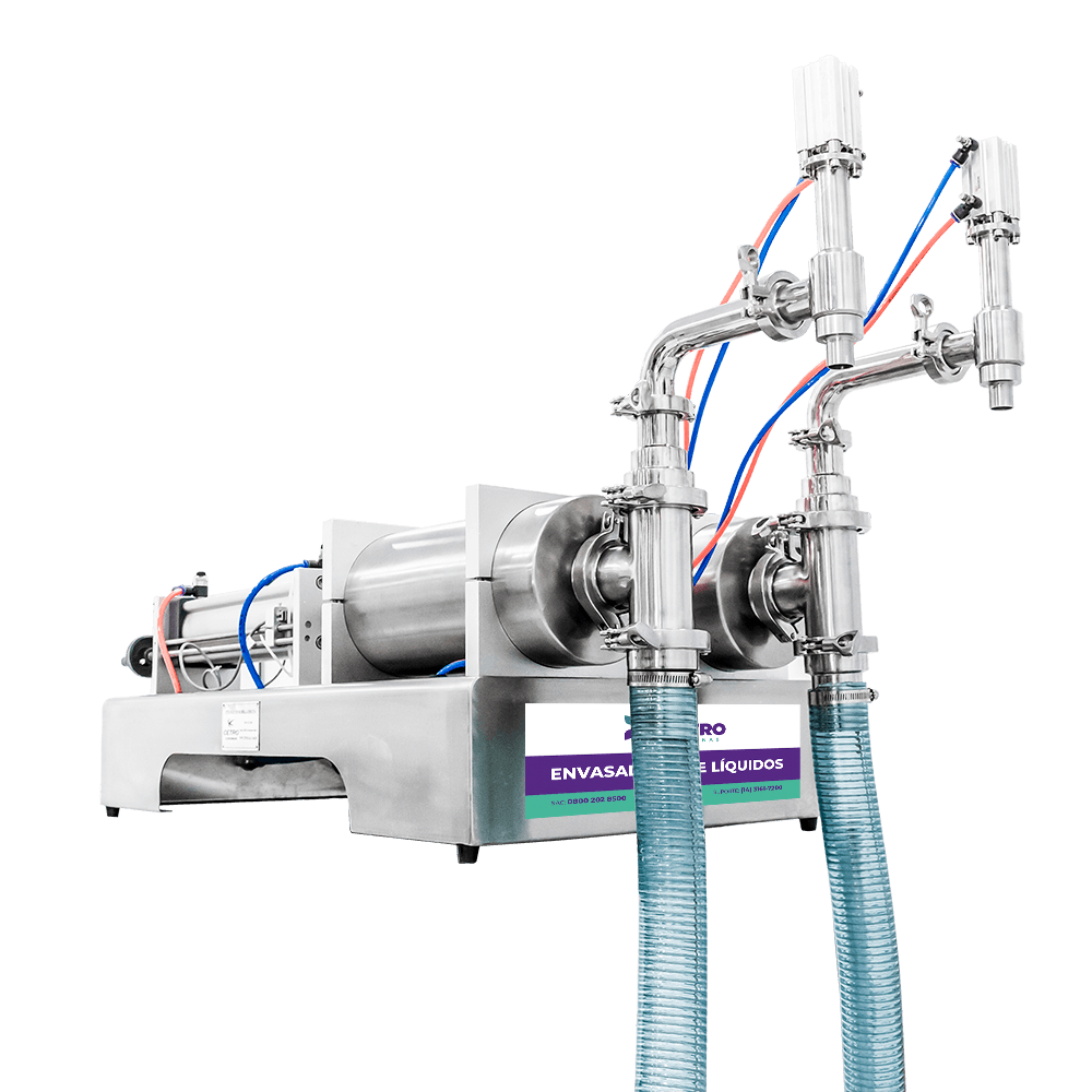 Envasadora de Líquidos 1000 - 5000ml com 2 Bicos CSFM L-5000 2N - imagem 1