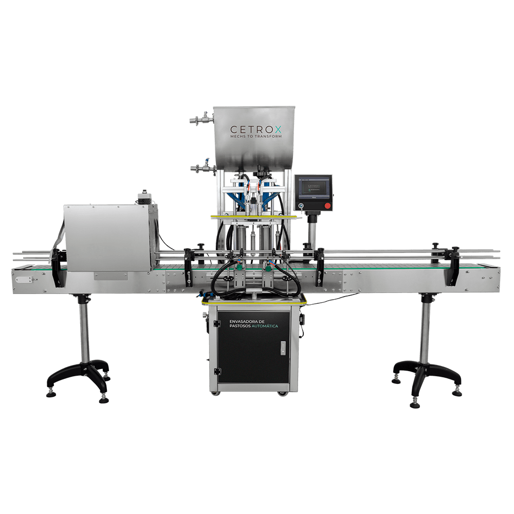Envasadora de Pastosos Automática 500 - 2500ml com 2 Bicos e Esterilização UV CAFM P-2500 2N UVT - imagem 1