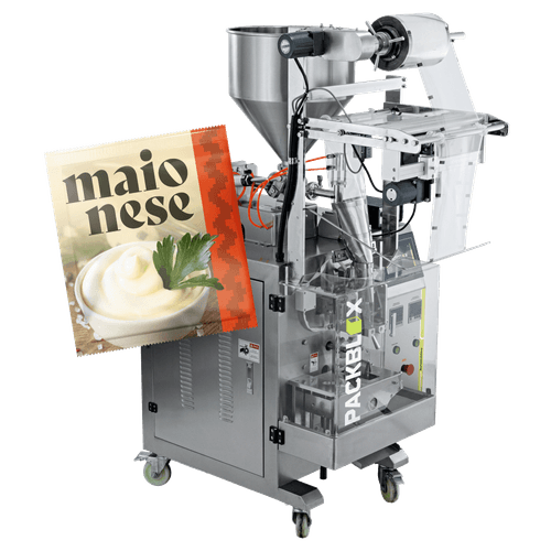 Empacotadora Automática de Sachês 3 Soldas para Maionese e Molhos CAPM 200 3S VP-100 RK