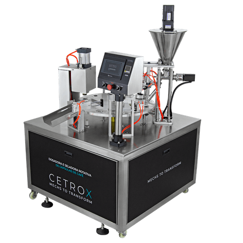 Dosadora e Seladora Rotativa de Cápsulas de Café CADM CC R