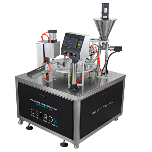 Dosadora e Seladora Rotativa de Cápsulas de Café CADM CC R