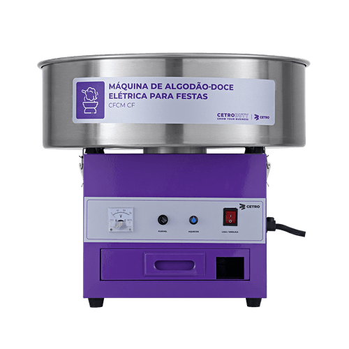 Máquina de Algodão-Doce Elétrica para Festas CFCM CF - Bivolt