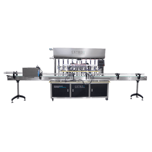 Envasadora de Pastosos Automática 100 - 1000ml com 10 Bicos e Esterilização UV CAFM P-1000 10N UVT