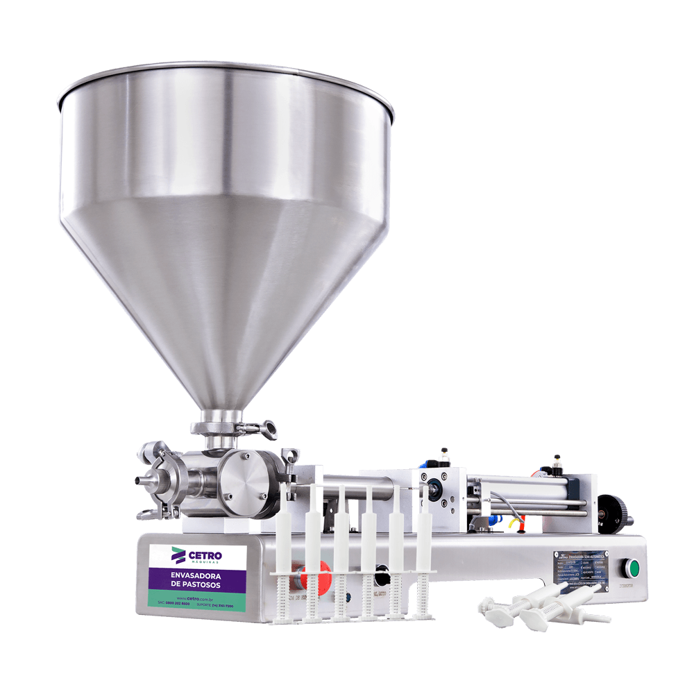 Envasadora de Pastosos para Seringa 10 - 100ml CSFM P-100 PSF - imagem 1
