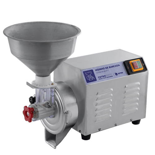 Moinho para Grãos Secos e Molhados de Bancada CFPM M-60 P T